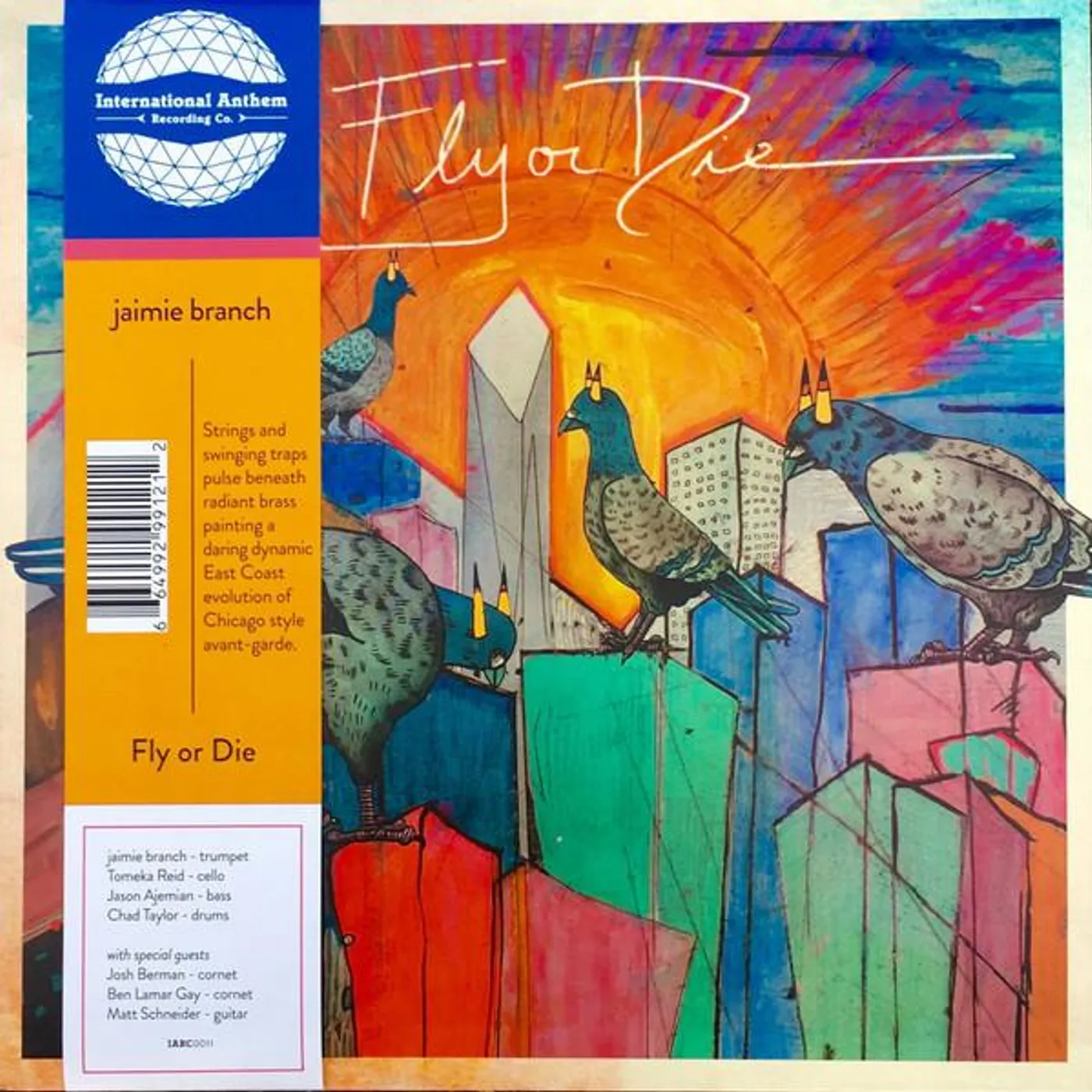 Jaimie Branch Fly or Die Vinyl Record