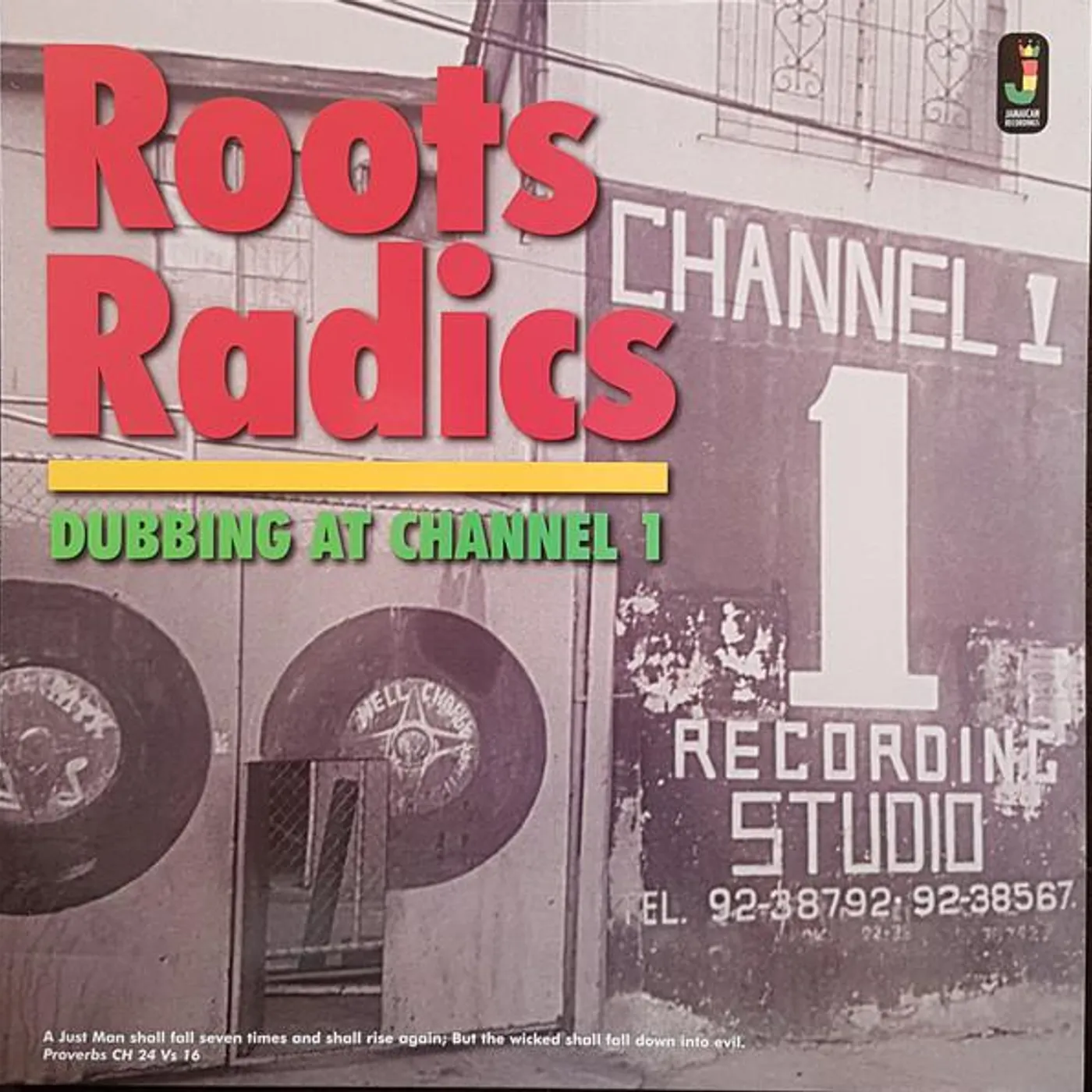 Roots Radics LP - Dubbing At Channel 1 (Vinyl)