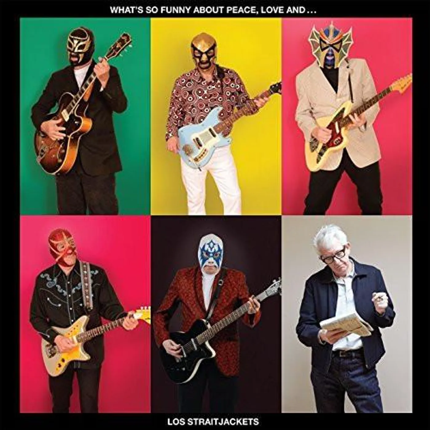 WHAT'S SO FUNNY BOUT PEACE, LOVE & LOS STRAITJACKETS (DL CARD) Vinyl Record
