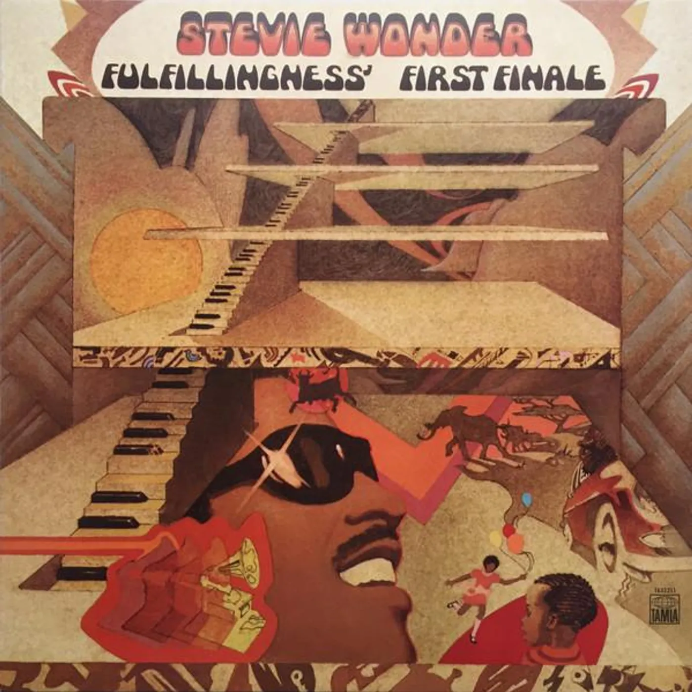 Stevie Wonder FULFILLINGNESS' FIRST FINALE Vinyl Record