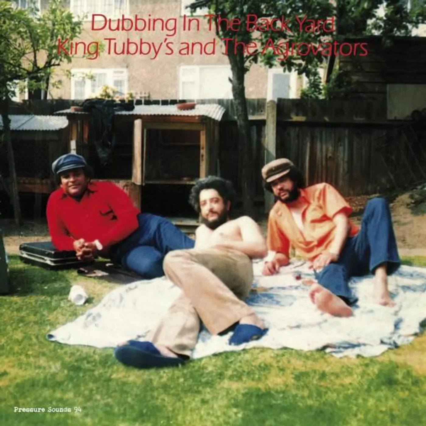 King Tubby & The Aggrovators DUBBING IN THE BACK YARD Vinyl Record