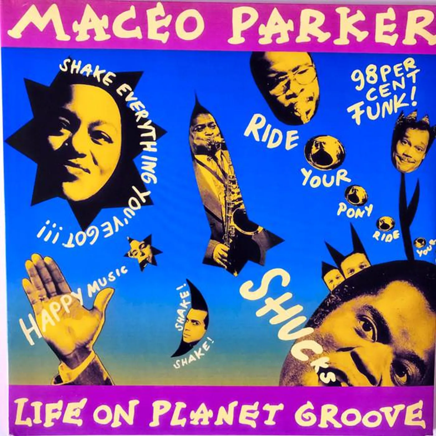 Maceo Parker LIFE ON PLANETGROOVE Vinyl Record