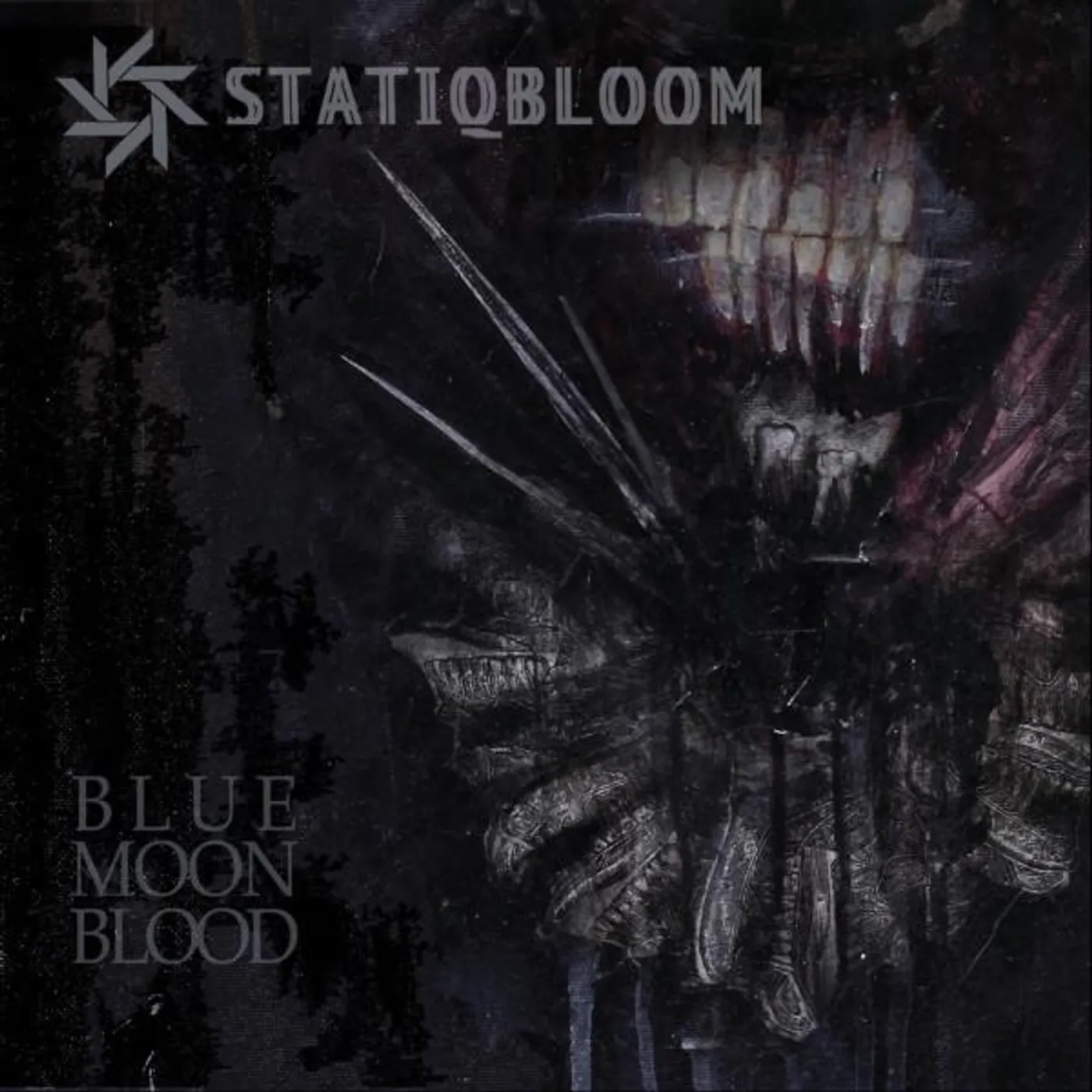 Statiqbloom Blue Moon Blood Vinyl Record