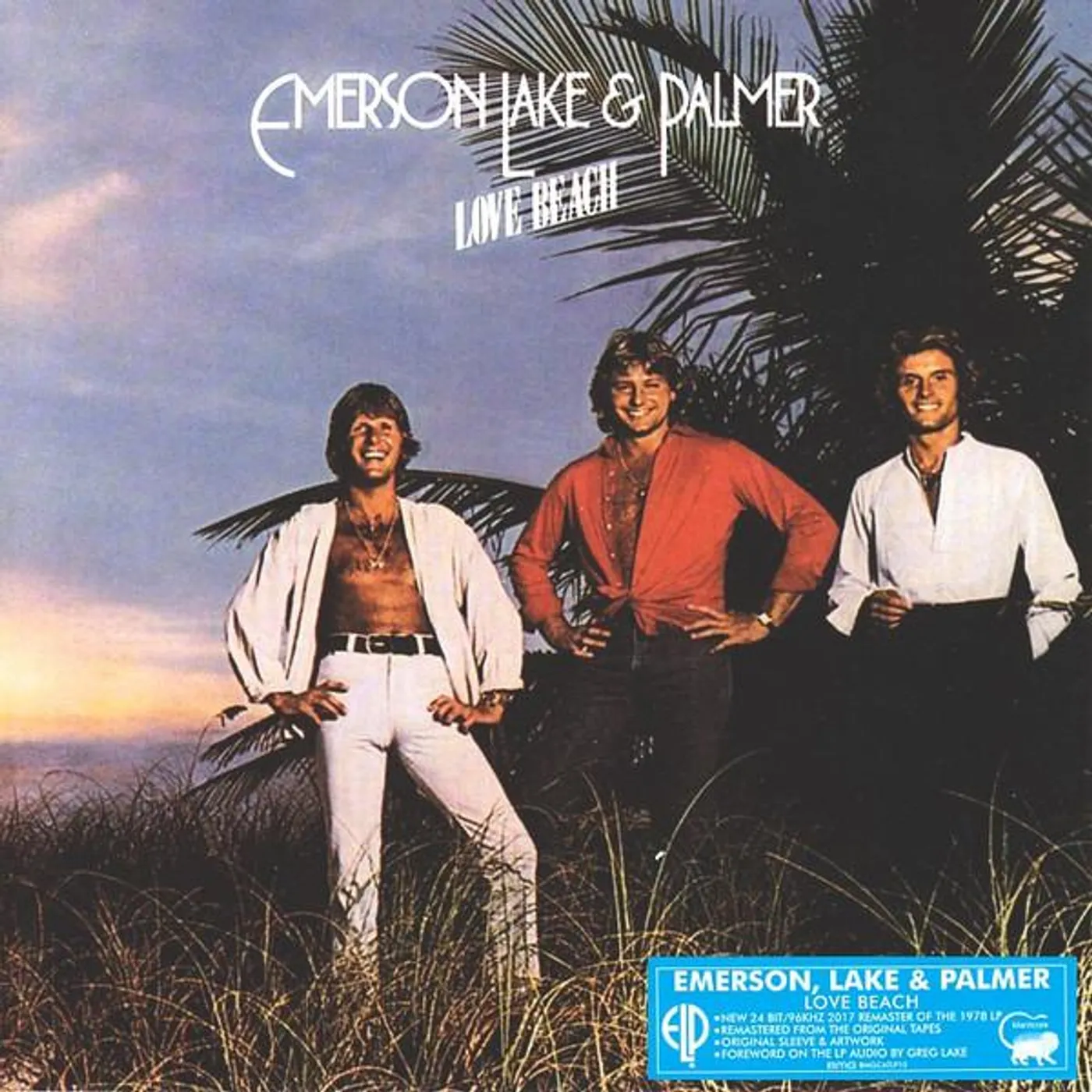 Emerson, Lake & Palmer LOVE BEACH Vinyl Record