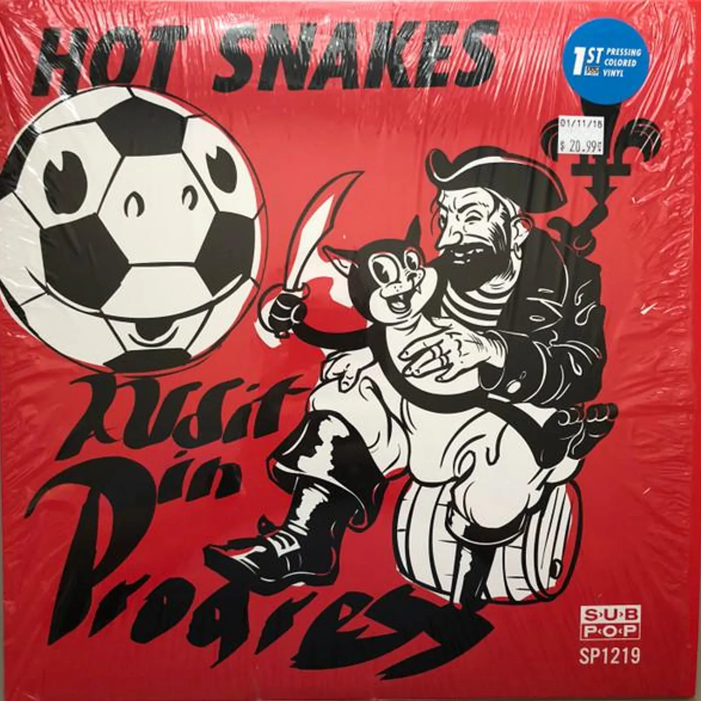 Hot Snakes AUDIT IN PROGRESS Vinyl Record