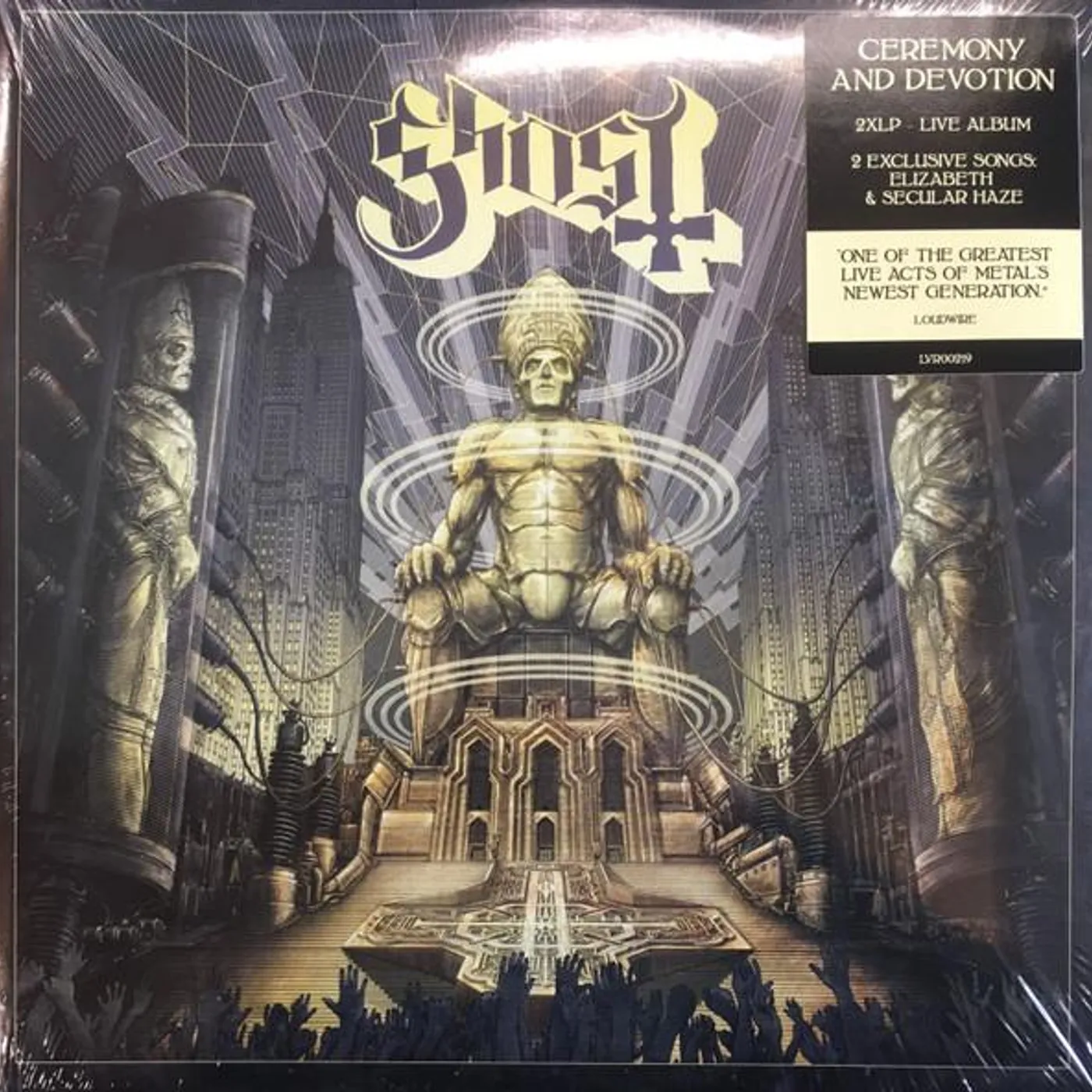 B A C Ghost CEREMONY & DEVOTION Vinyl Record