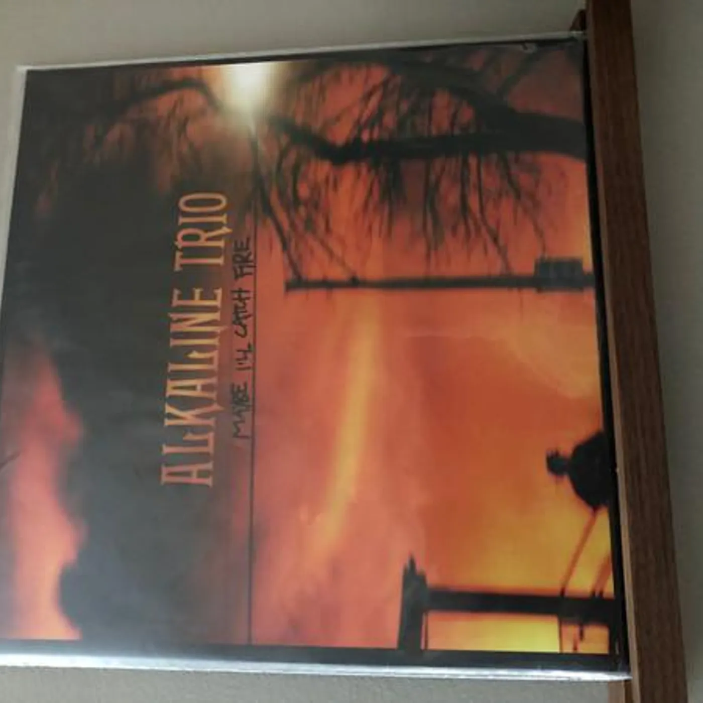 Alkaline Trio MAYBE I'LL CATCH FIRE Vinyl Record