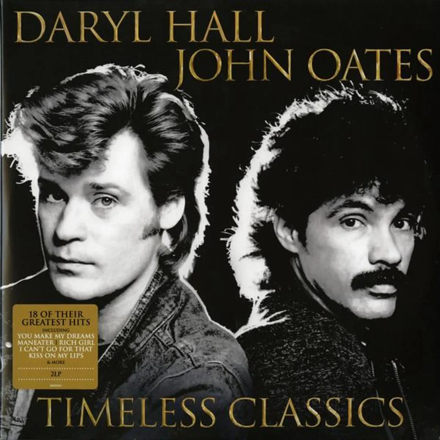Daryl Hall & John Oates TIMELESS CLASSICS Vinyl Record