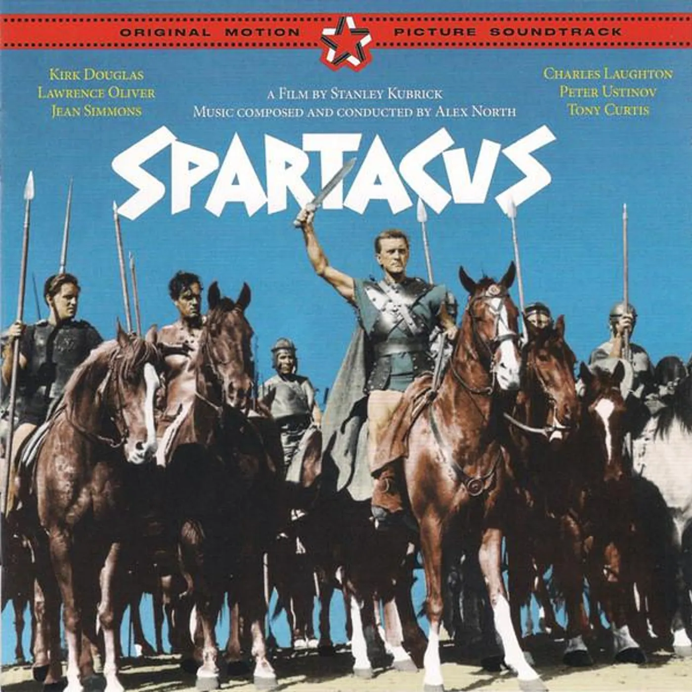 Alex North SPARTACUS Original Soundtrack  (4 BONUS TRACKS/24BT DIGITAL REMASTER) CD