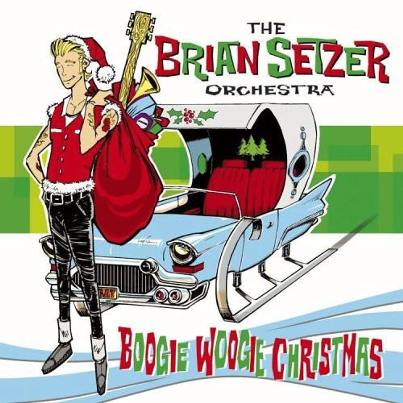 Brian Setzer BOOGIE WOOGIE CHRISTMAS CD