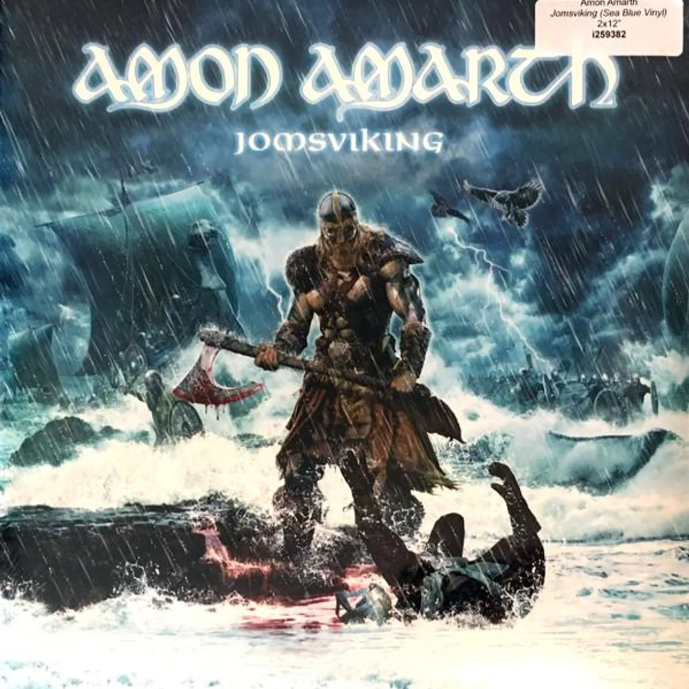 Amon Amarth JOMSVIKING (BLUE VINYL/2LP) Vinyl Record