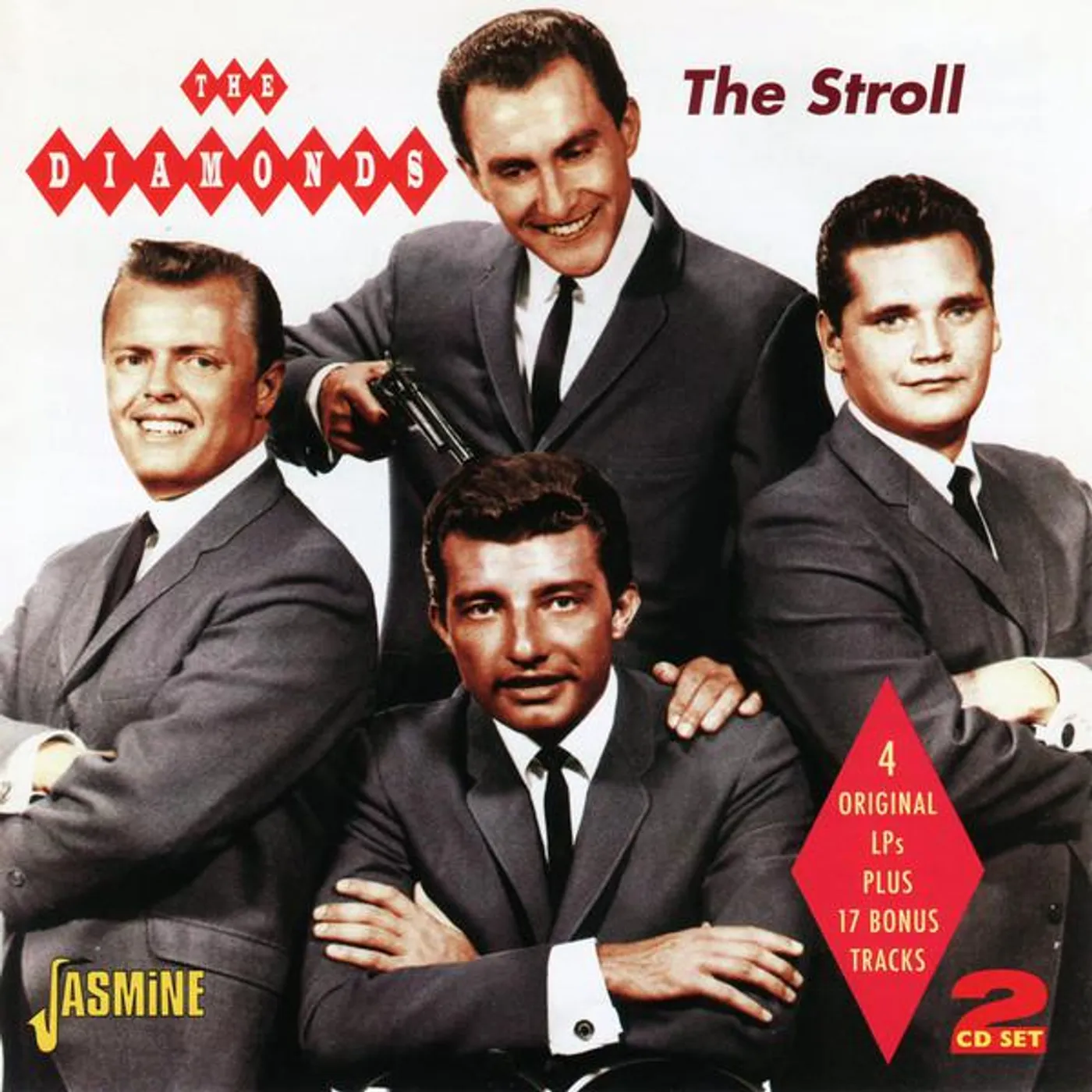 The Diamonds STROLL (4 ORIGINAL LPS PLUS 18 BONUS TRACKS) CD