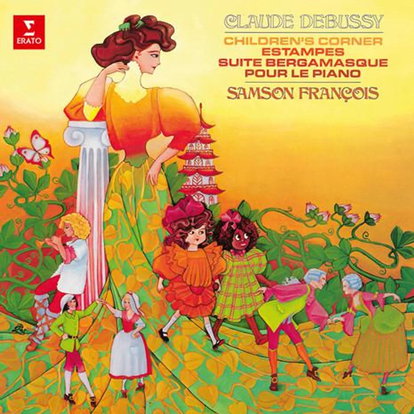 Samson François DEBUSSY: CHILDREN'S CORNER, ESTAMPES, SUITE BERGAMASQUE, POUR LE PIANO Vinyl Record
