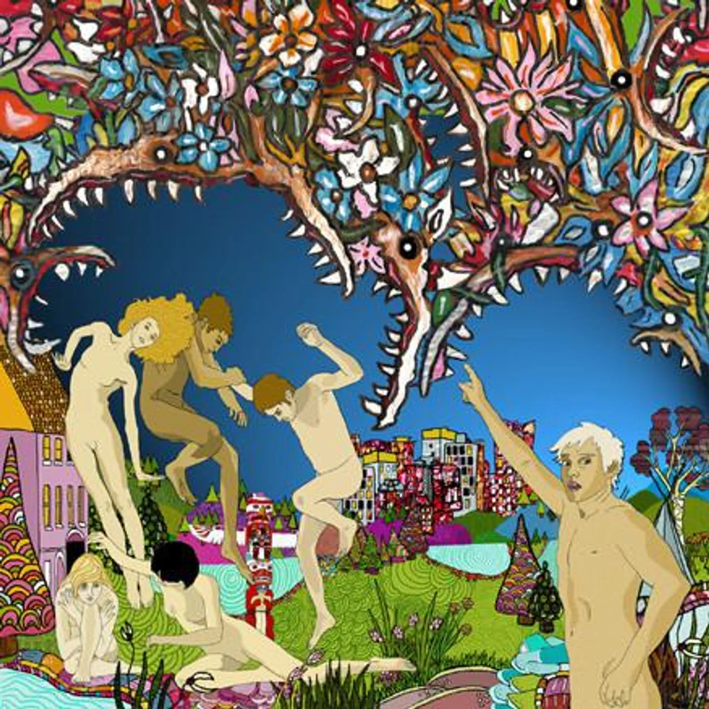 of Montreal SKELETAL LAMPING (COLORED VINYL/DL CODE) Vinyl Record