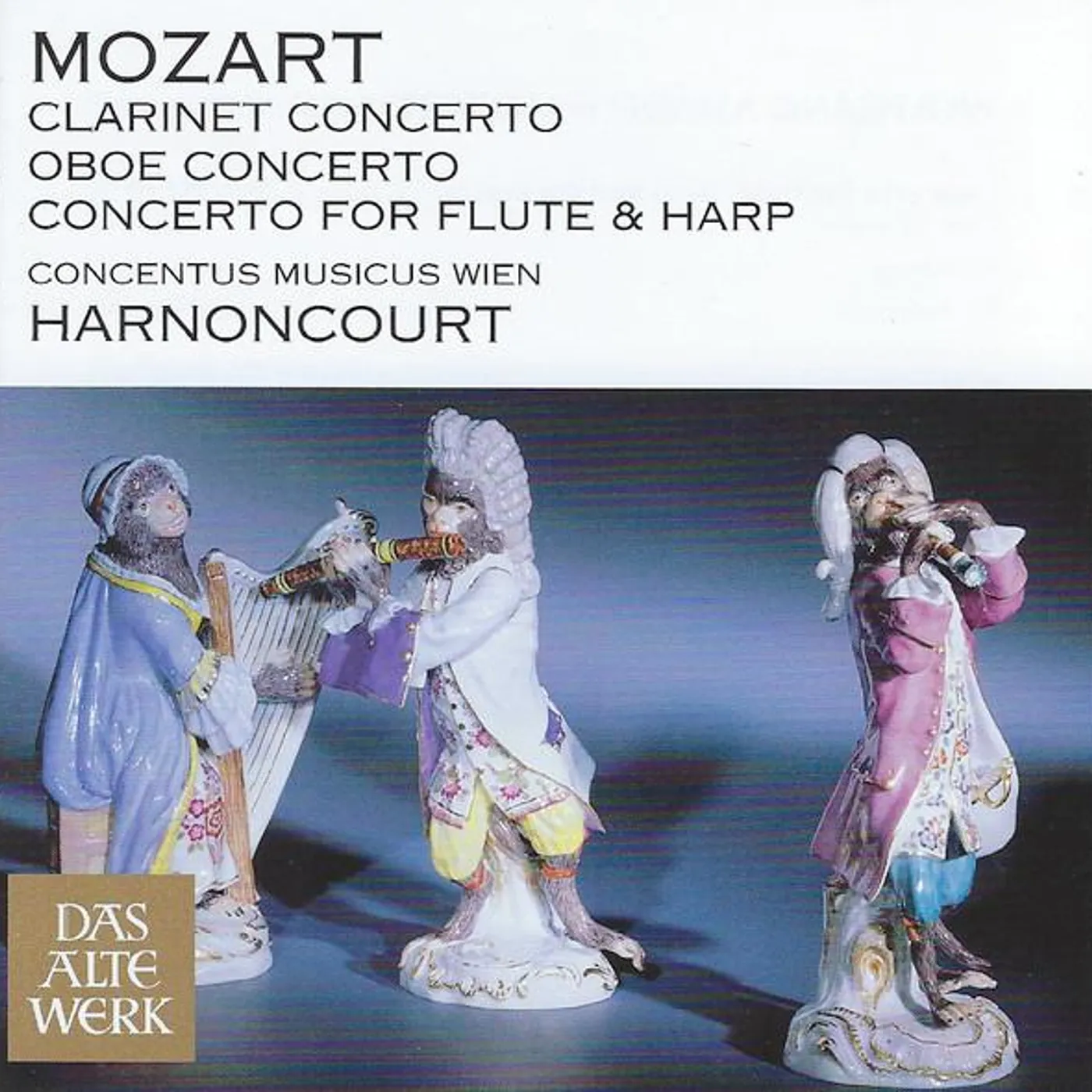 W.A. Mozart CLARINET CONCERTO/OBOE CO CD
