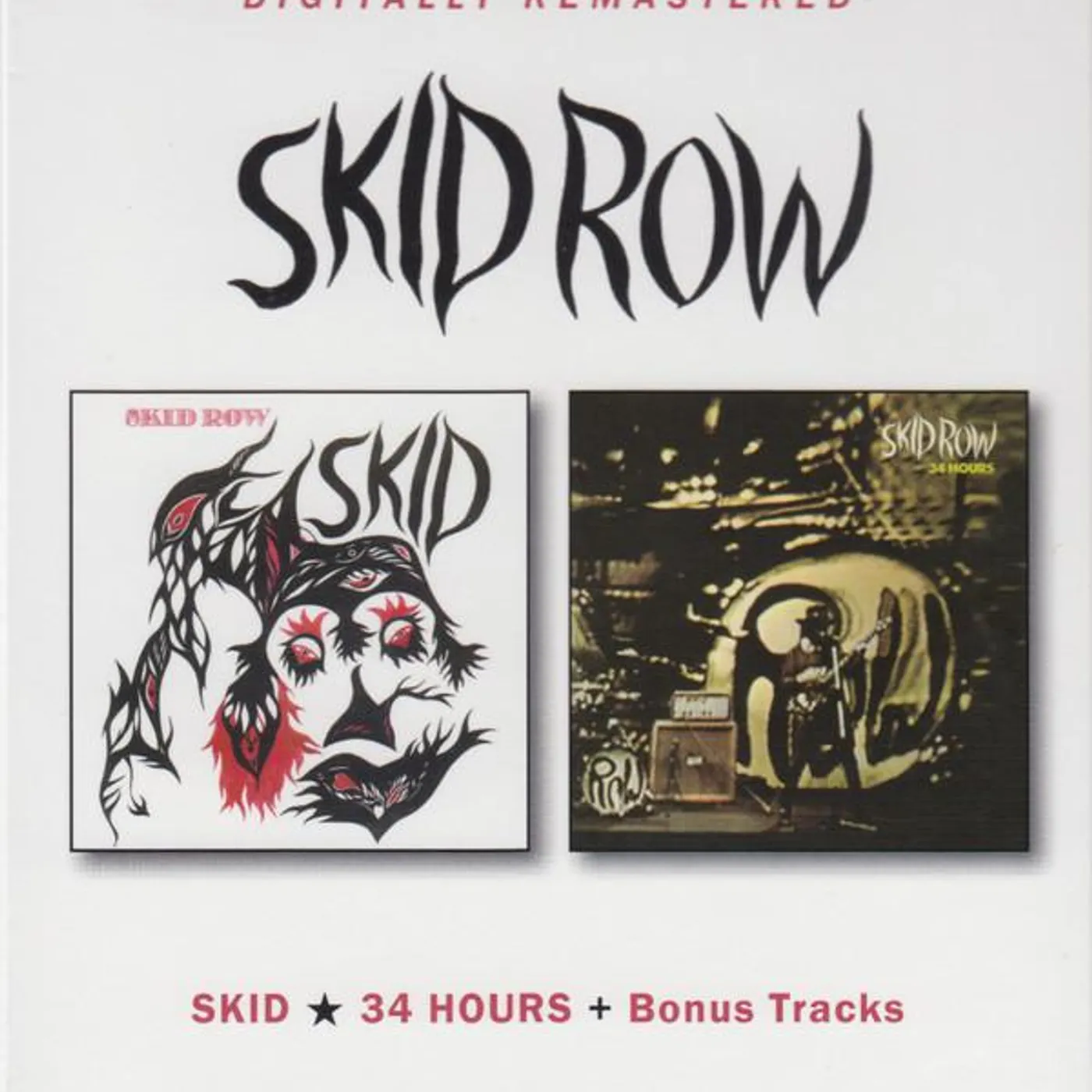 Skid Row SKID / 34 HOURS (REMASTERED) CD