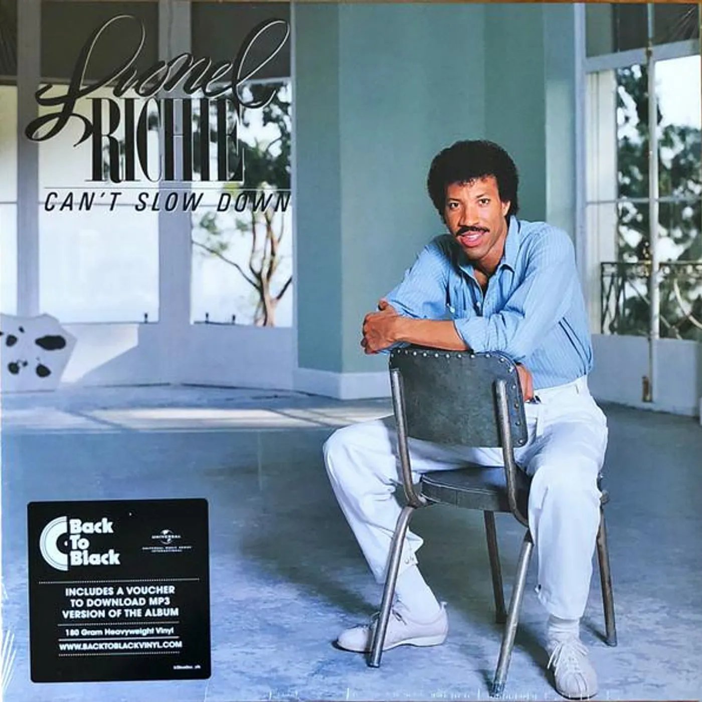 Lionel Richie CAN'T SLOW DOWN Vinyl Record