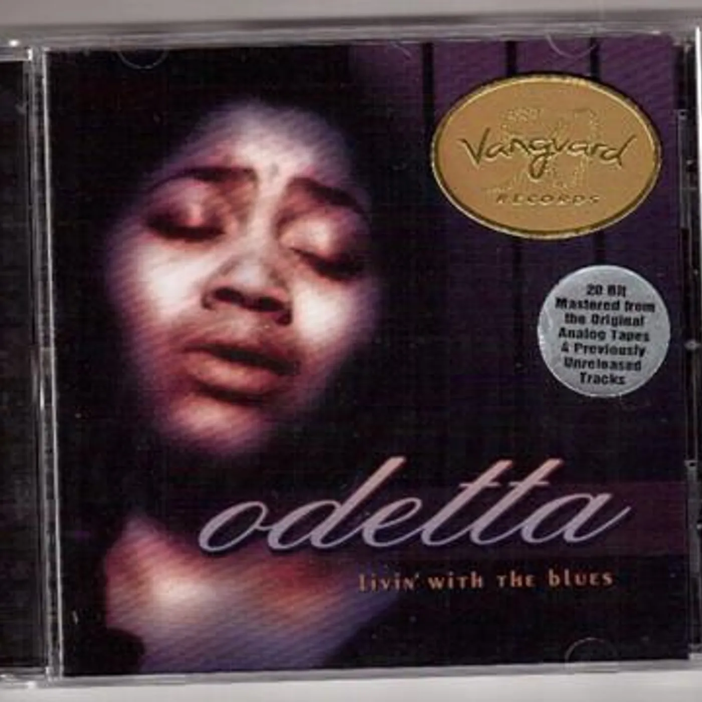 Odetta LIVIN WITH BLUES CD