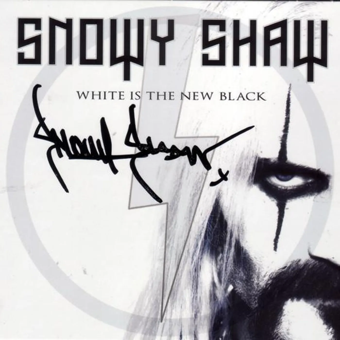 Snowy Shaw WHITE IS THE NEW BLACK CD