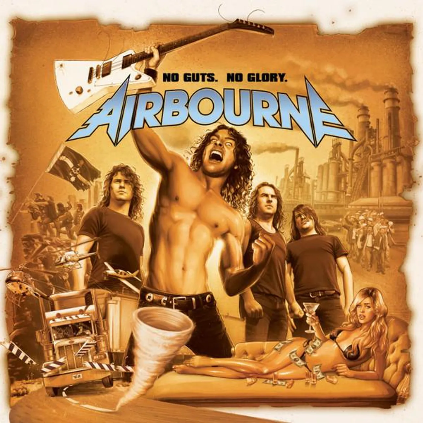 Airbourne No Guts. No Glory Vinyl Record