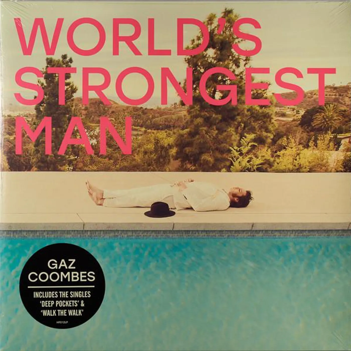 Gaz Coombes WORLD'S STRONGEST MAN (BLACK LP) Vinyl Record
