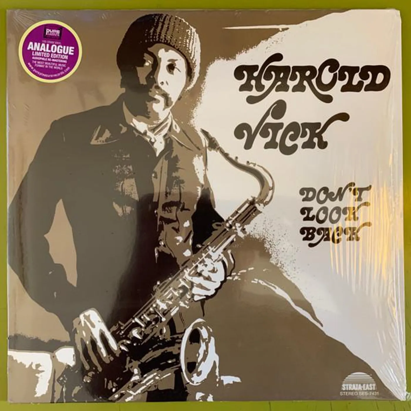 Harold Vick DON’T LOOK BACK Vinyl Record