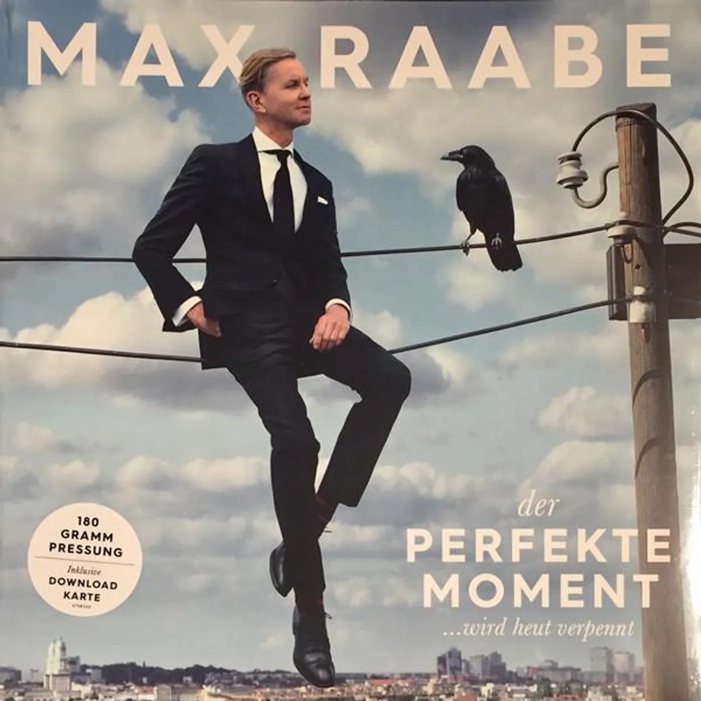 Max Raabe DER PERFEKTE MOMENT ...WIRD HEUT VERPENNT (LP) Vinyl Record
