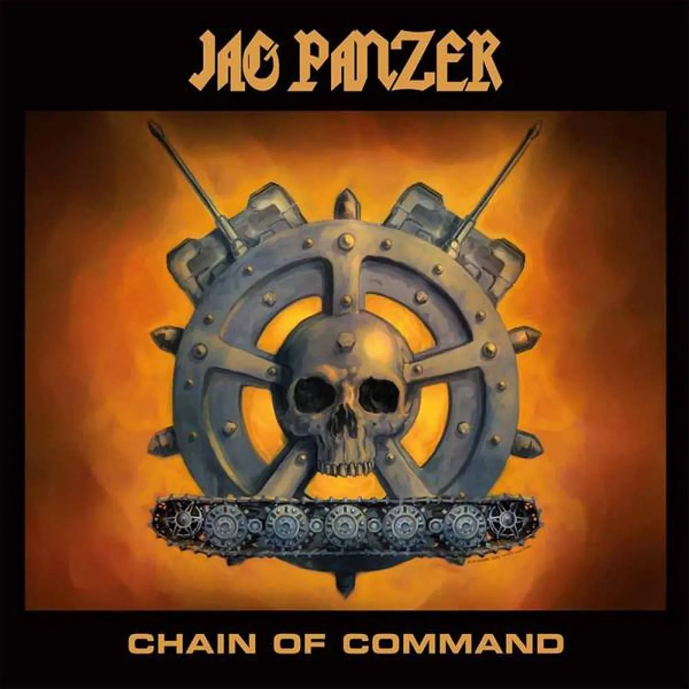 Jag Panzer CHAIN COMMAND (ULTRA CLEAR VINYL) Vinyl Record