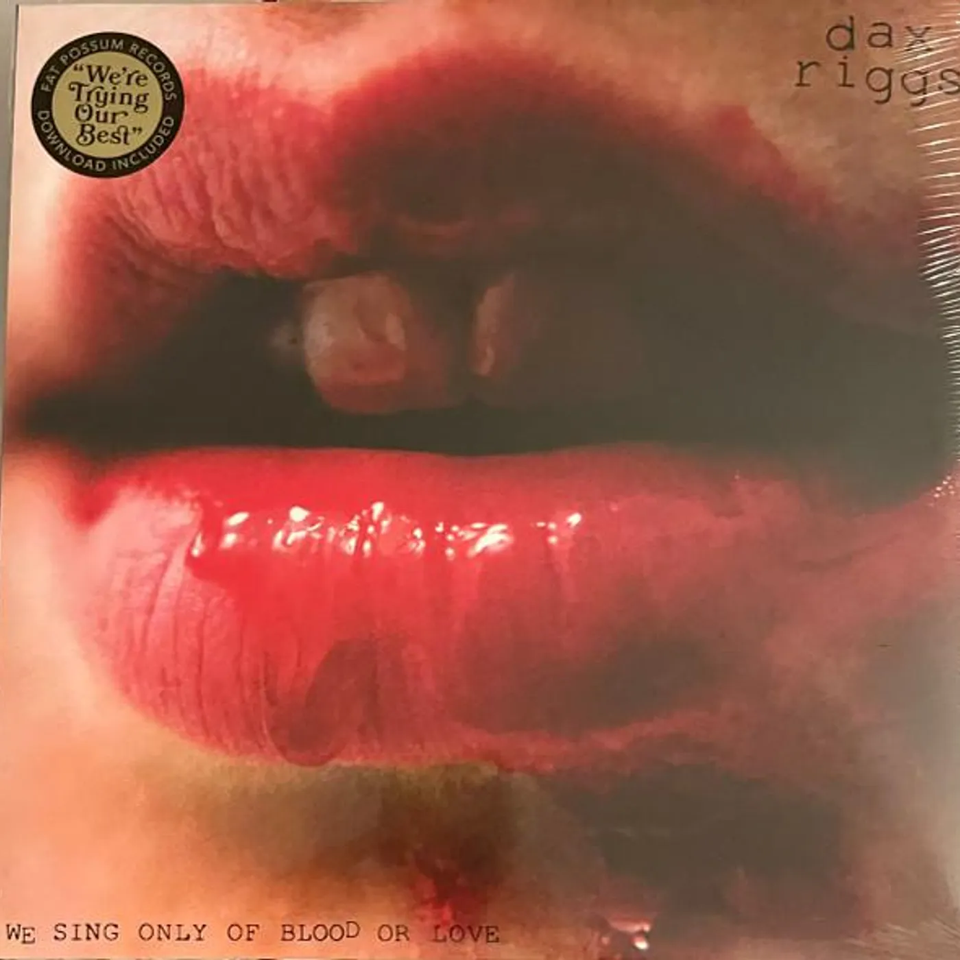 Dax Riggs WE SING OF ONLY BLOOD OR LOVE Vinyl Record