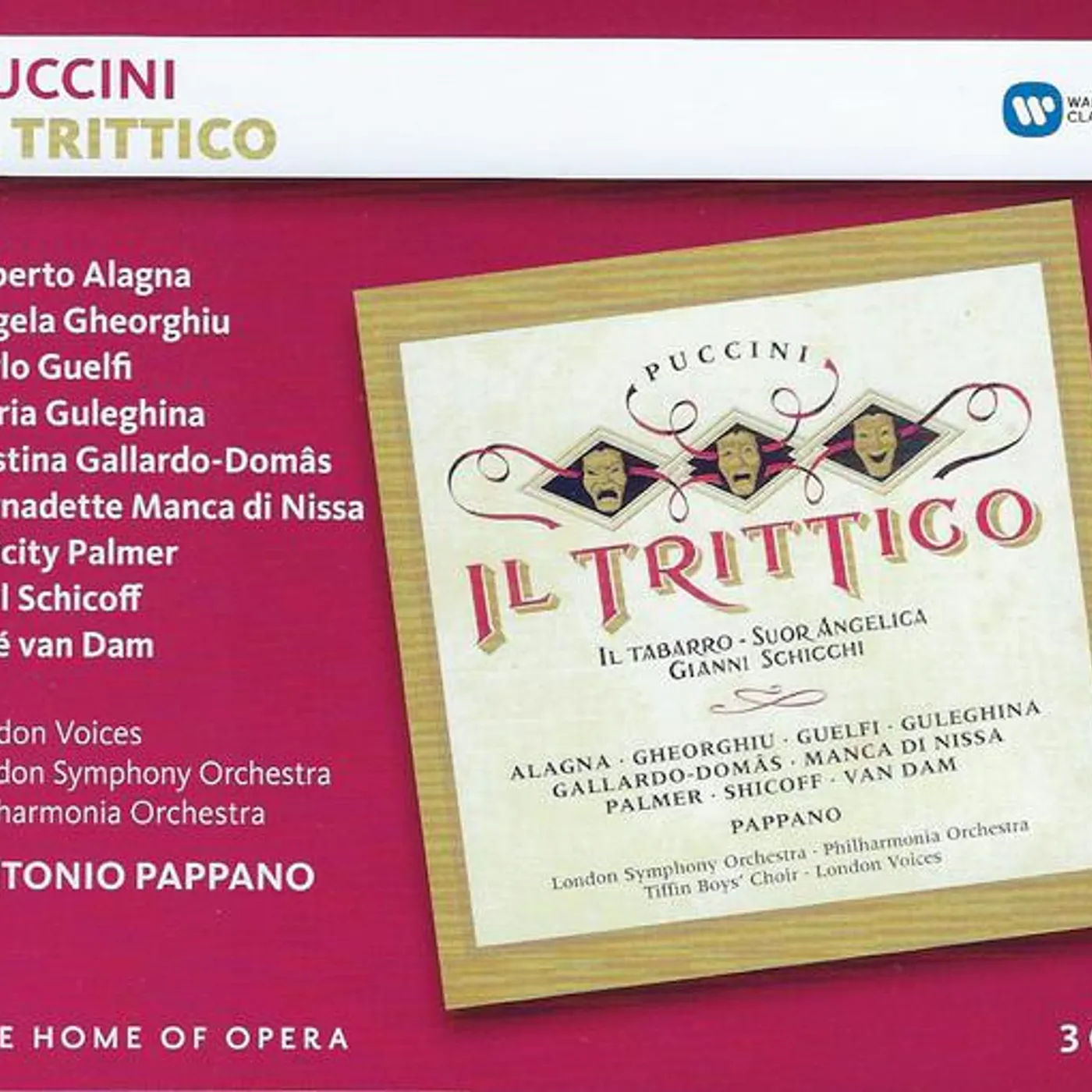 Antonio Pappano PUCCINI: IL TRITTICO CD