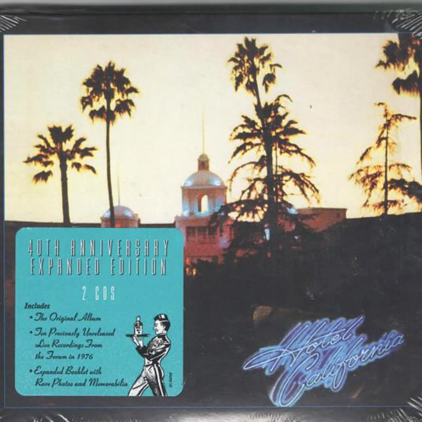 Eagles HOTEL CALIFORNIA (40TH ANNIVERSARY EXPANDED EDITION/2CD) CD