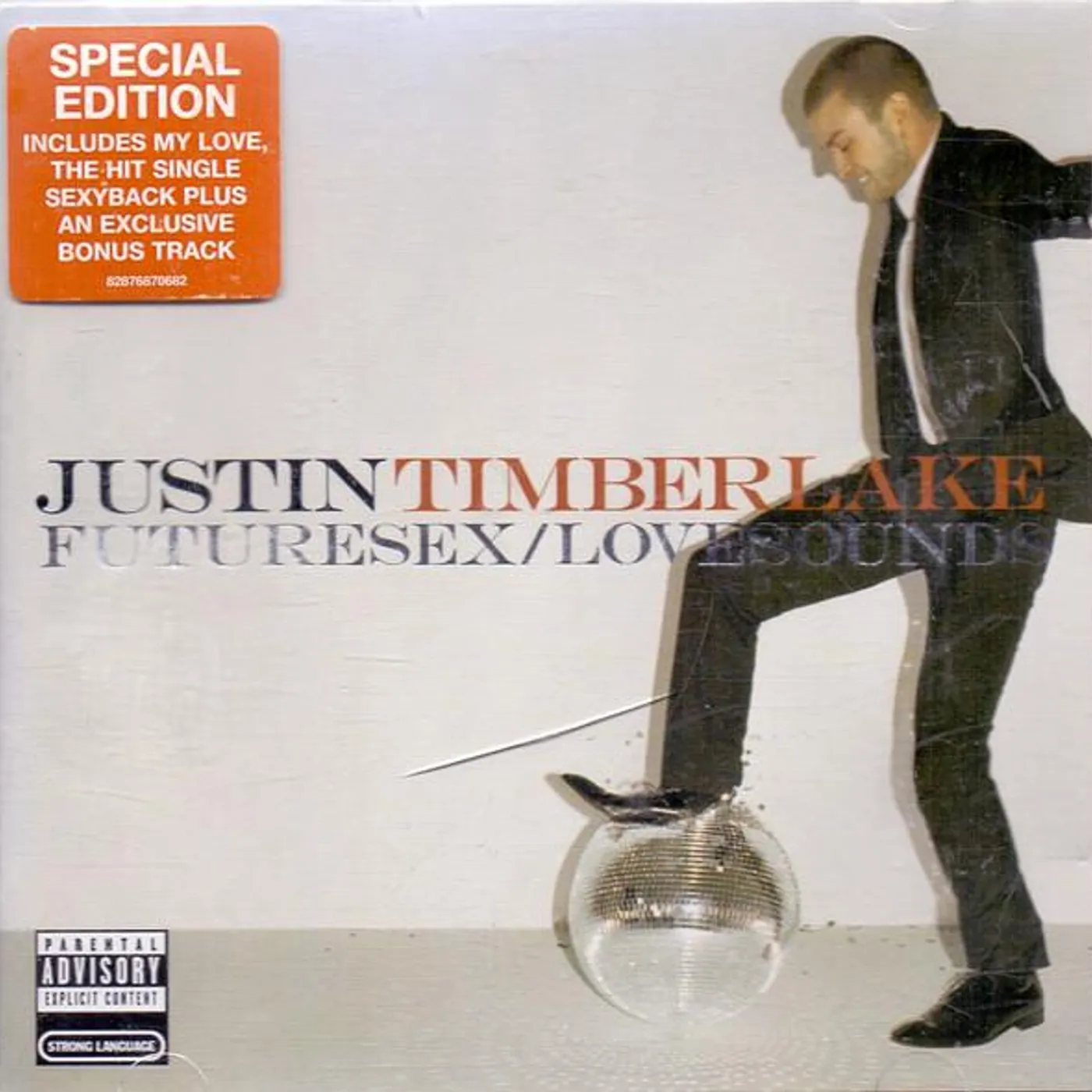 Justin Timberlake FUTURESEX / LOVESOUNDS CD