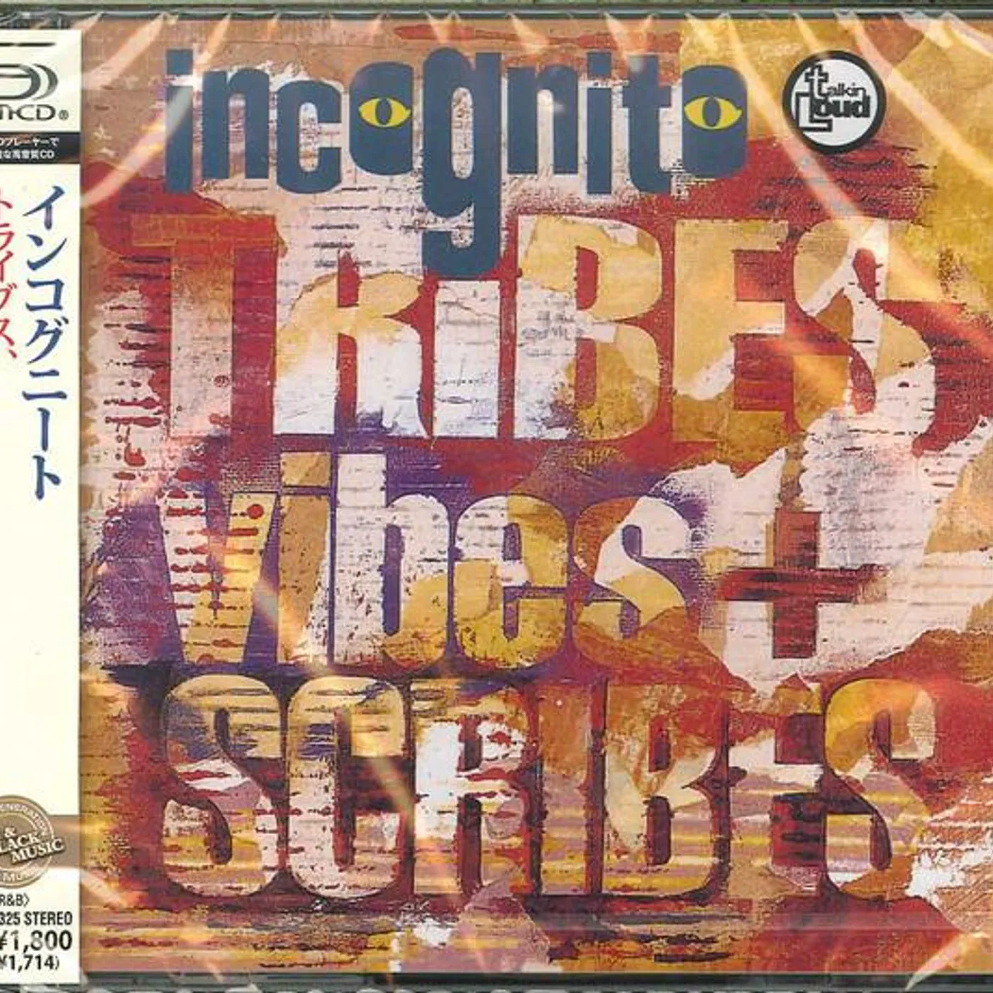 Incognito TRIBES VIBES & SCRIBES CD
