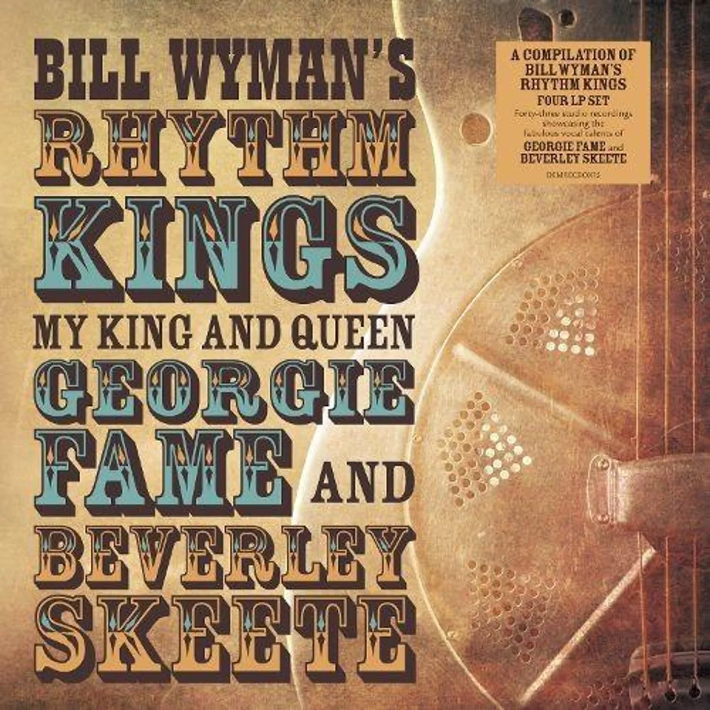 Bill Wyman's Rhythm Kings MY KING & QUEEN: GEORGIE FAME AND BEVERLEY SKEETE Vinyl Record