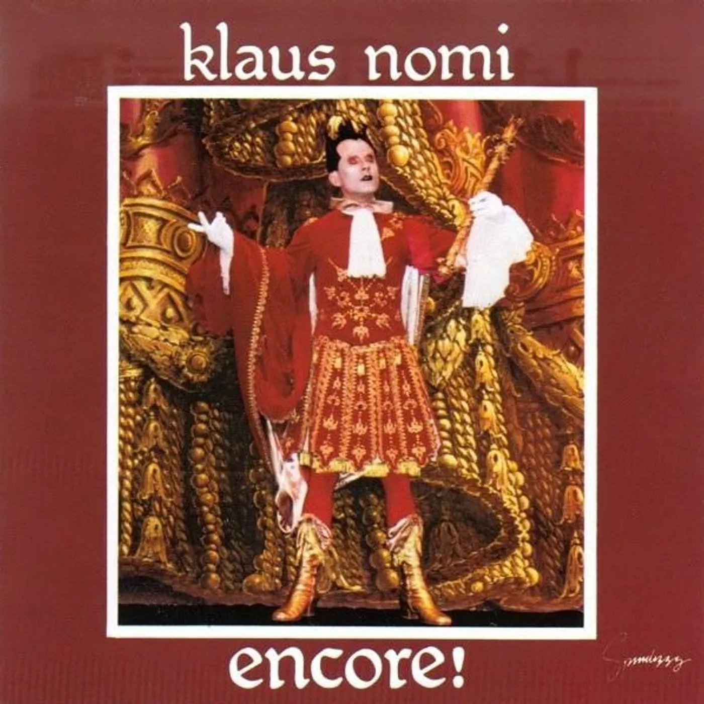 Klaus Nomi ENCORE CD