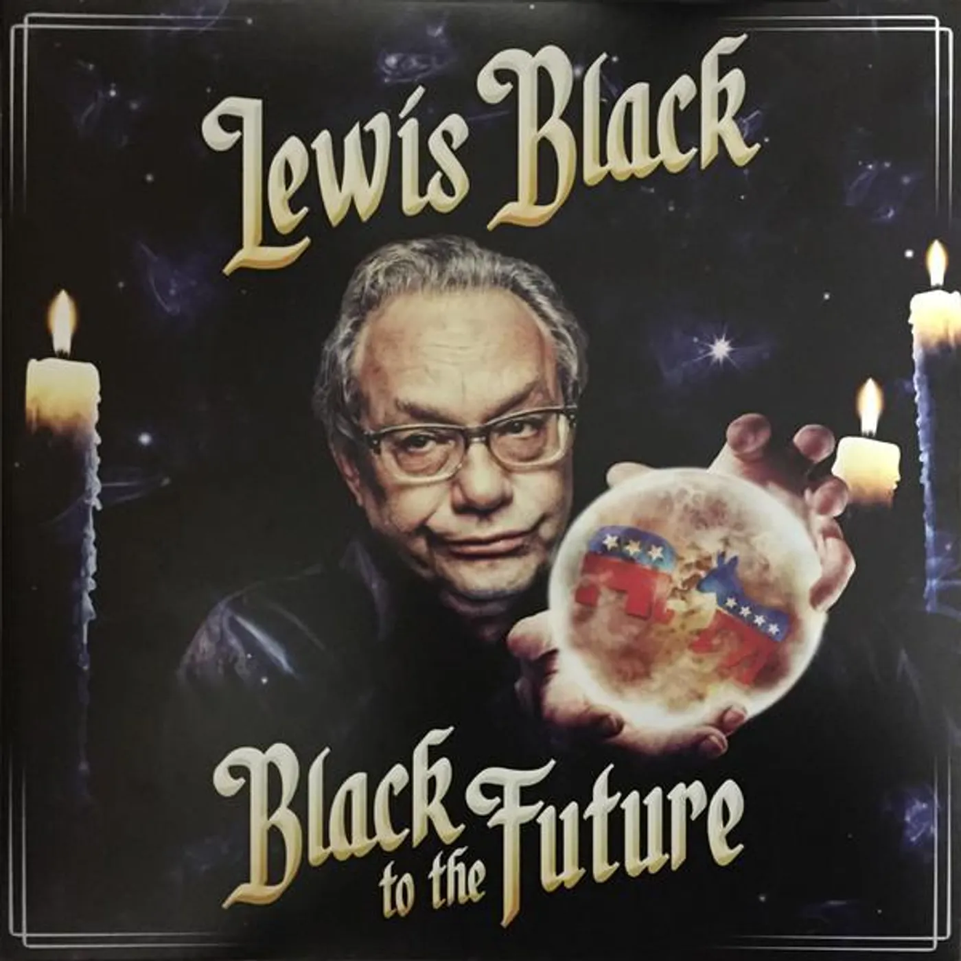 Lewis Black BLACK TO THE FUTURE (2LP) Vinyl Record