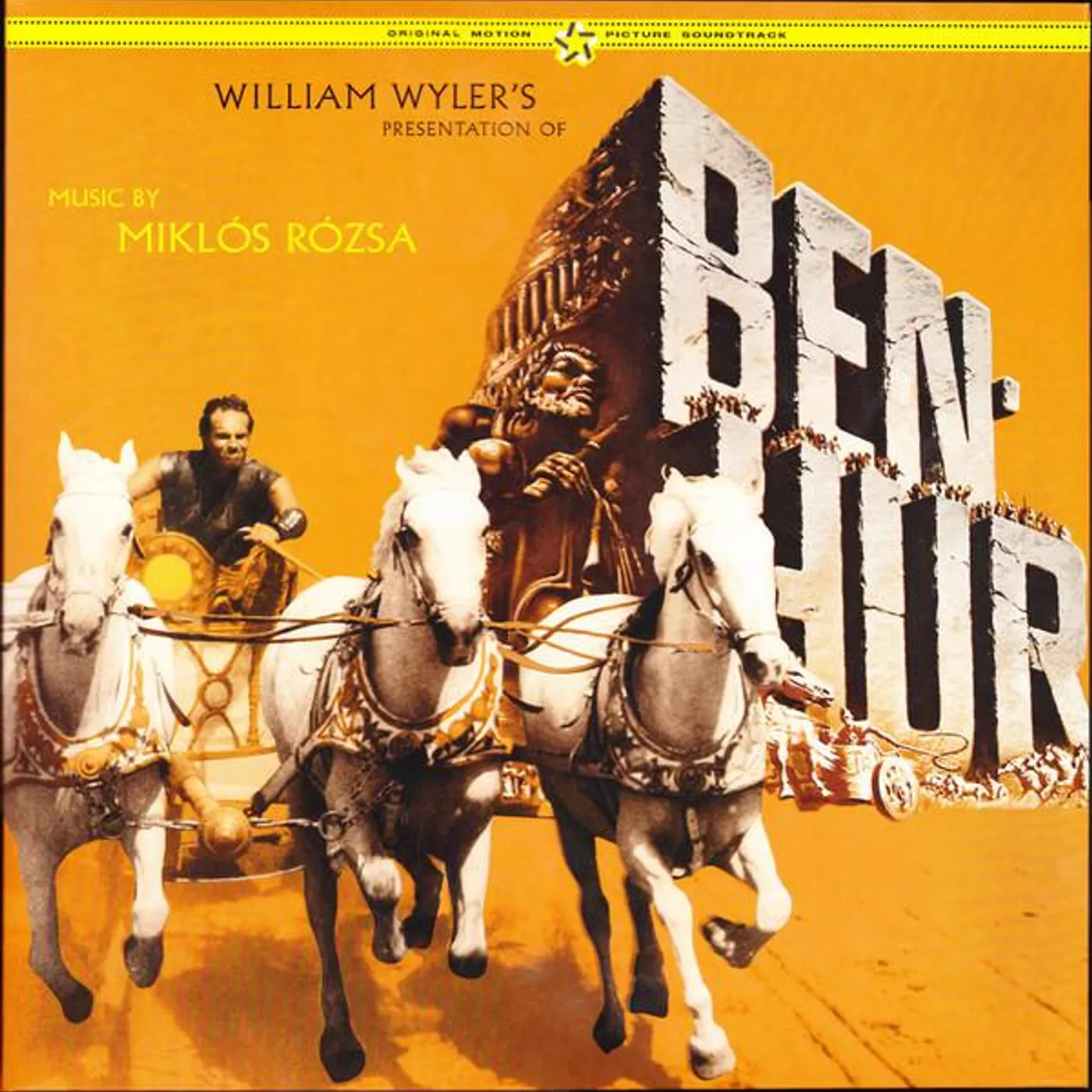 Miklos Rozsa BEN-HUR Original Soundtrack (180G/DMM/SPECIAL GATEFOLD EDITION) Vinyl Record