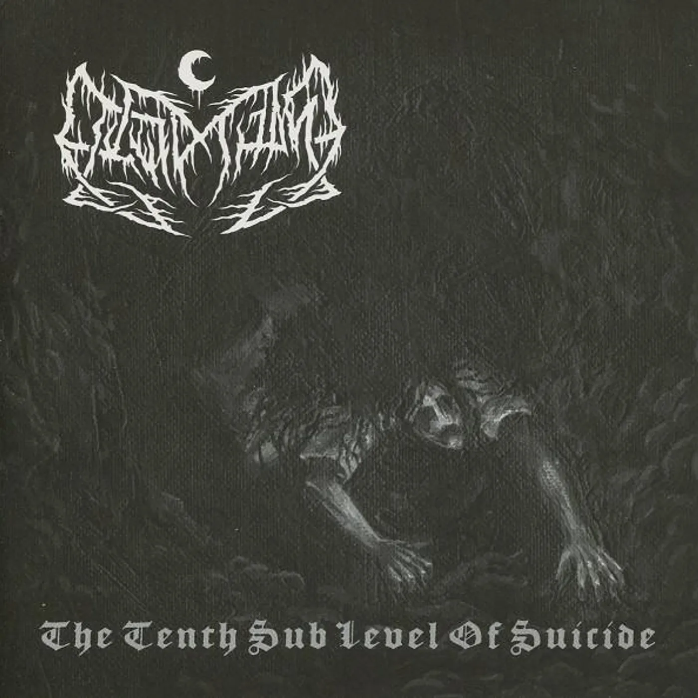 Leviathan TENTH SUB LEVEL OF SUICIDE (GREY/BLACK SPLATTER VINYL/2LP/140G) Vinyl Record