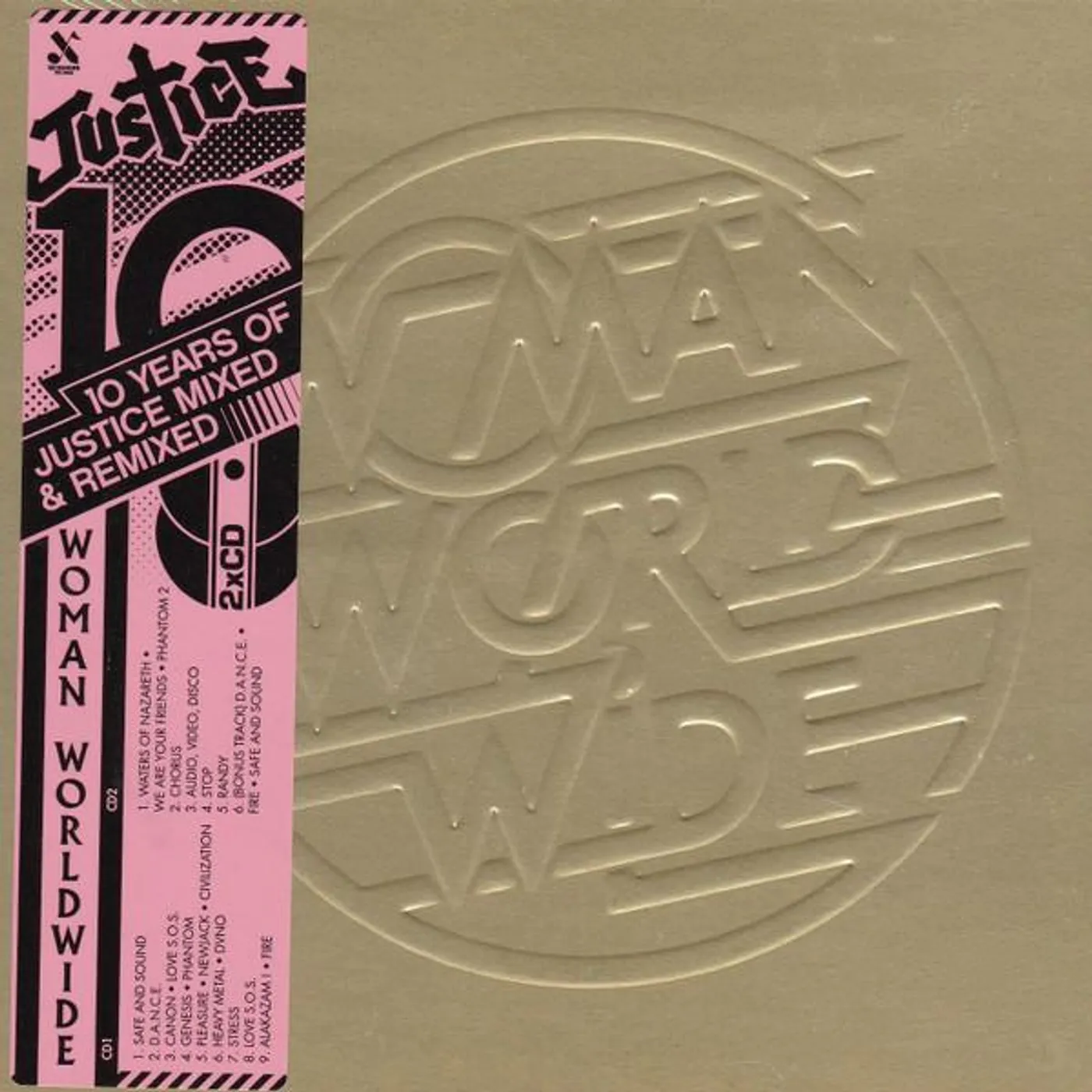 Justice WOMAN WORLDWIDE (BONUS TRACK) CD