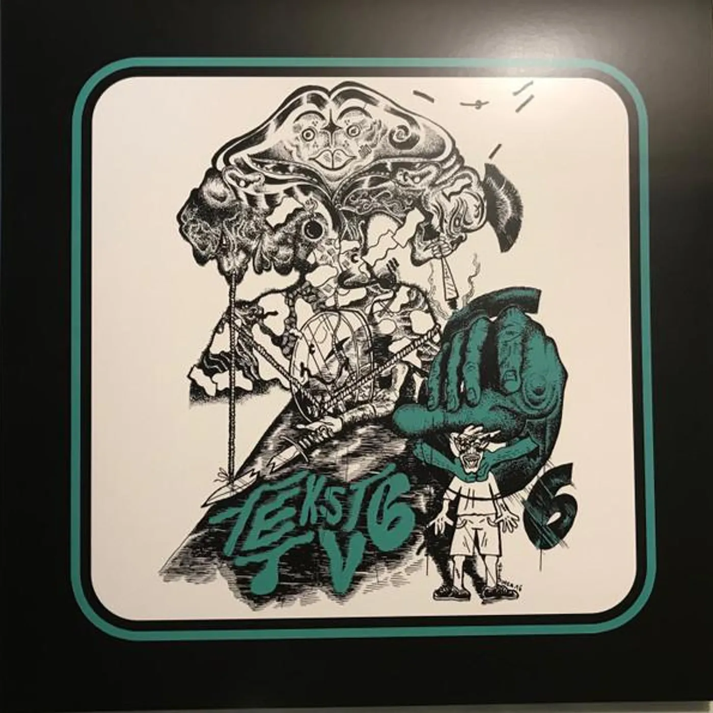 Teksti-TV 666 Aidattu Tulevaisuus Vinyl Record