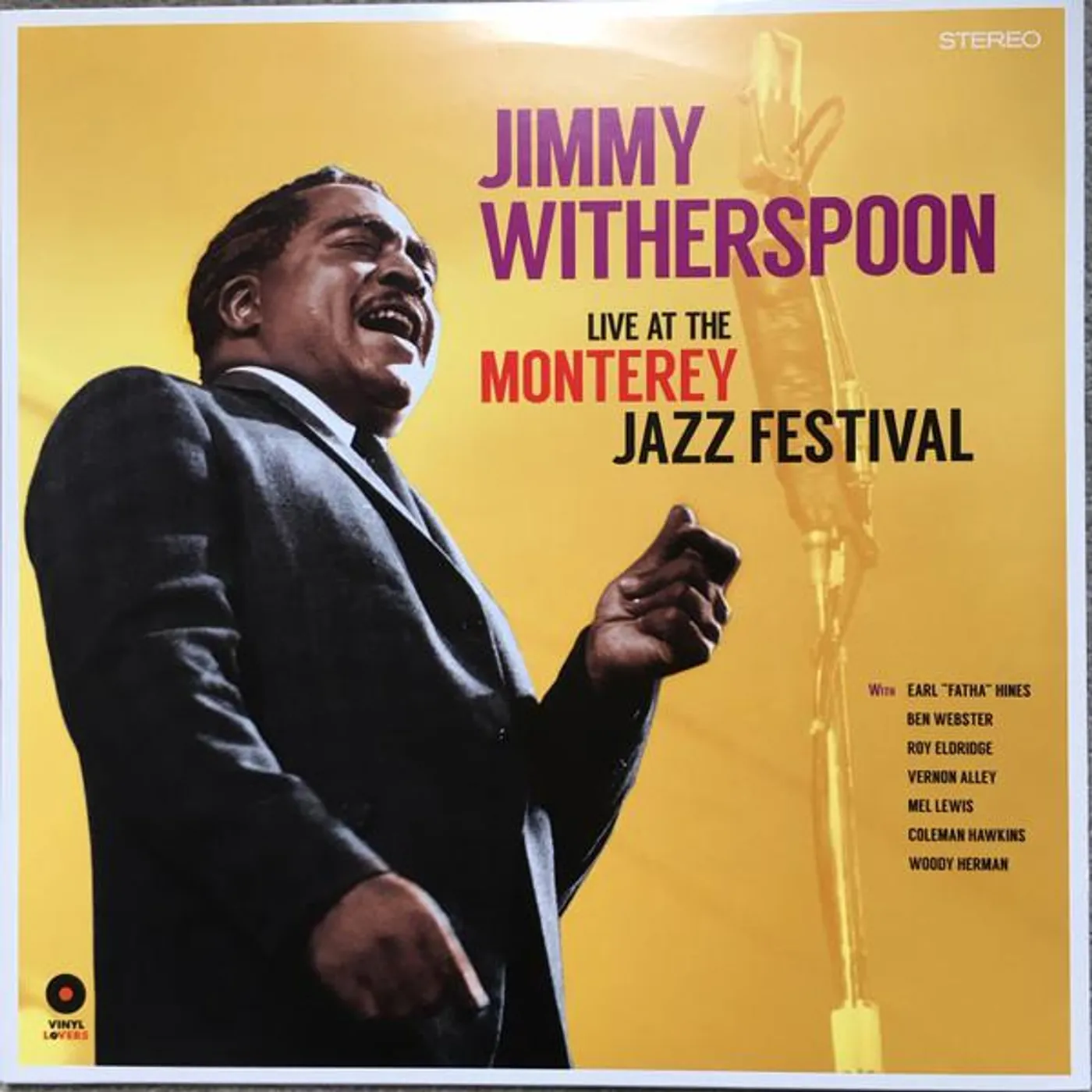 Jimmy Witherspoon AT THE MONTEREY JAZZ FESTIVAL (2 BONUS TRACKS) (180G/DMM) Vinyl Record