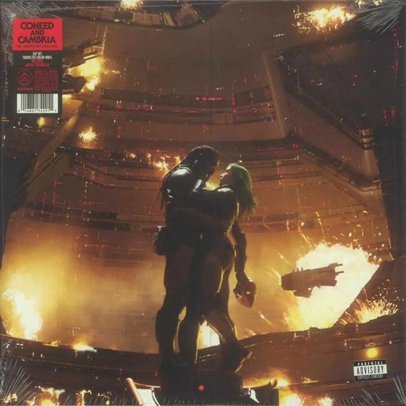 Coheed and Cambria UNHEAVENLY CREATURES (3LP/TIGERS EYE VINYL/DL CODE) Vinyl Record