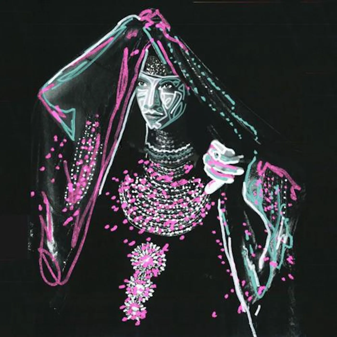 MY BABY MOUNAIKI: BY THE BRIGHT OF NIGHT Vinyl Record