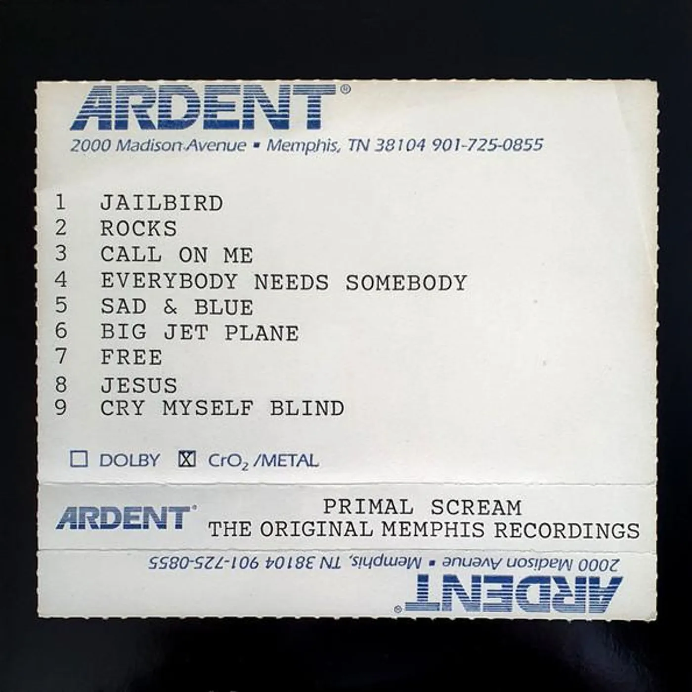 Primal Scream GIVE OUT BUT DON’T GIVE UP Vinyl Record