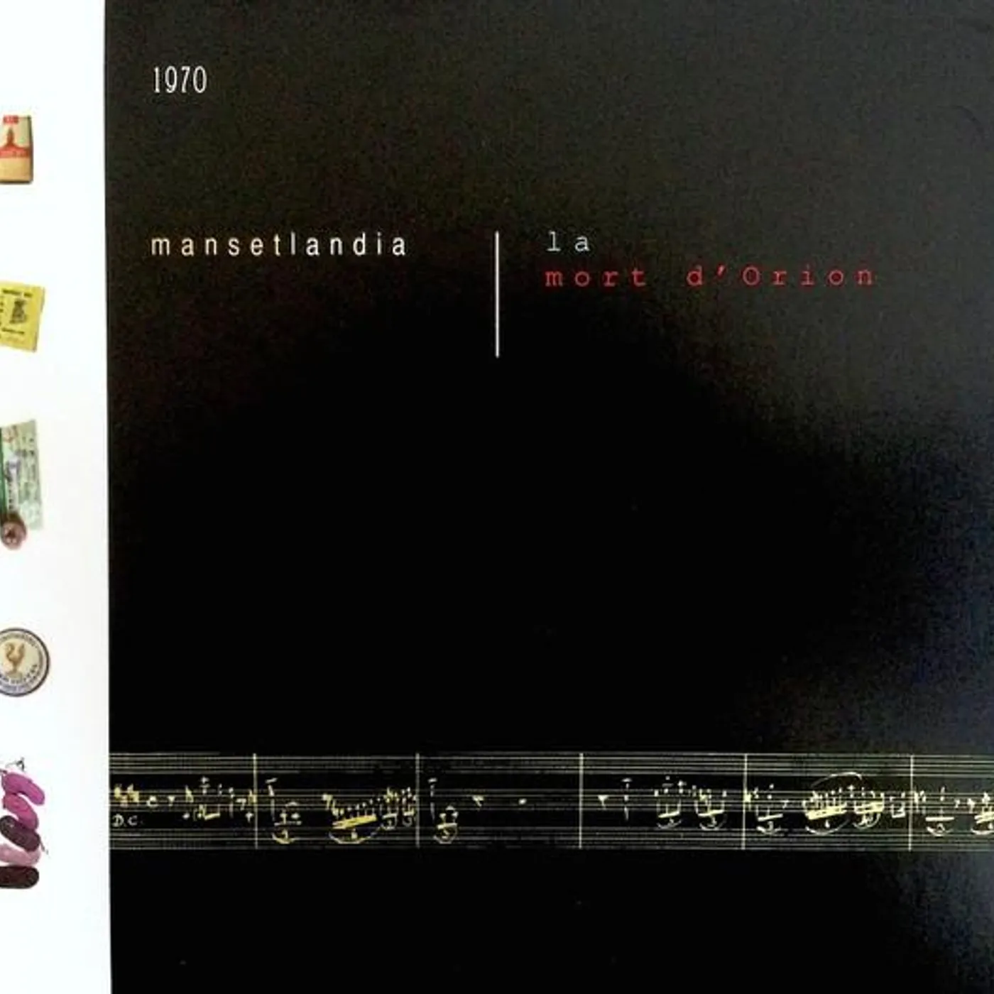 Manset LA MORT DORION CD