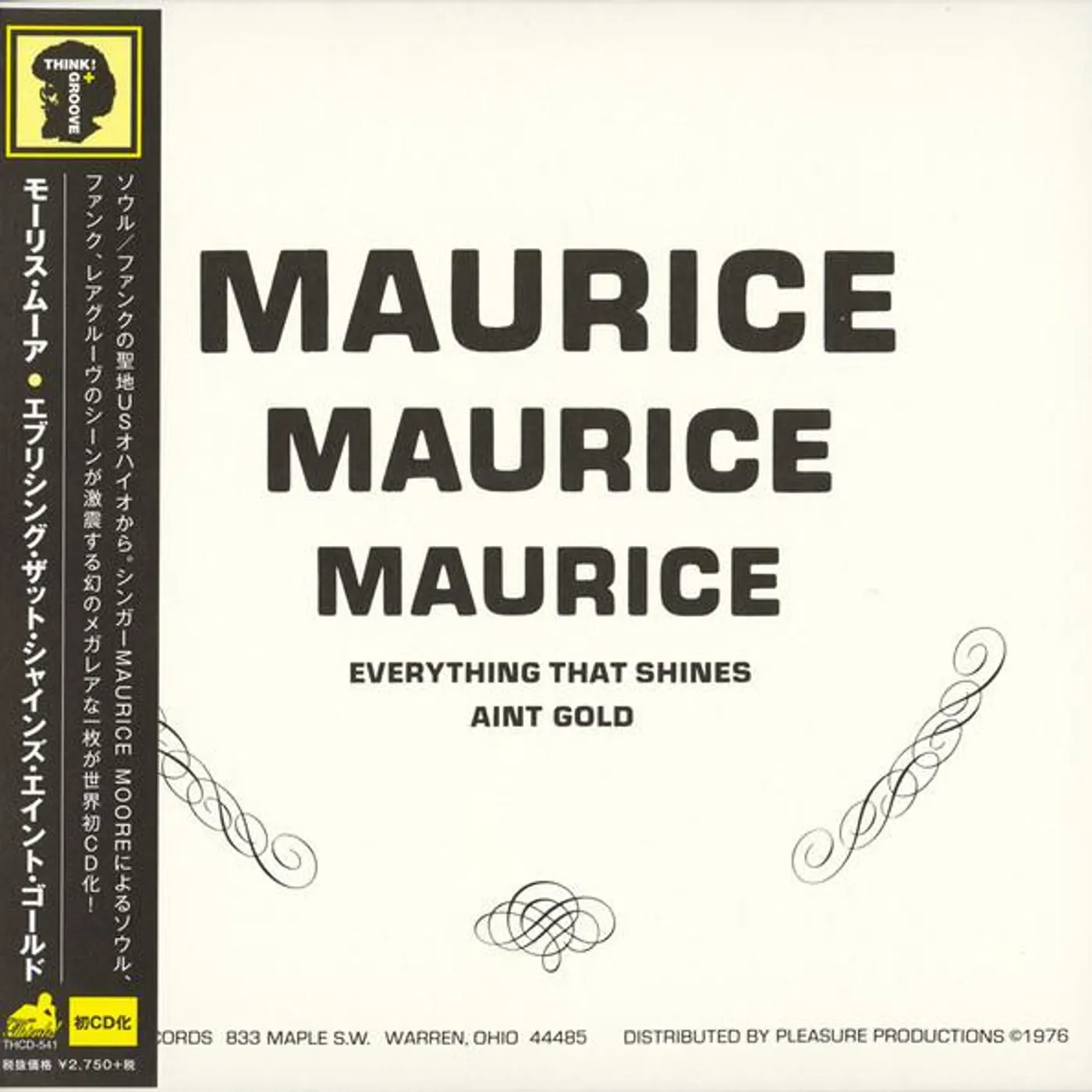 Maurice Moore EVERYTHING THAT SHINES AIN'T GOLD (MINI LP JACKET) CD