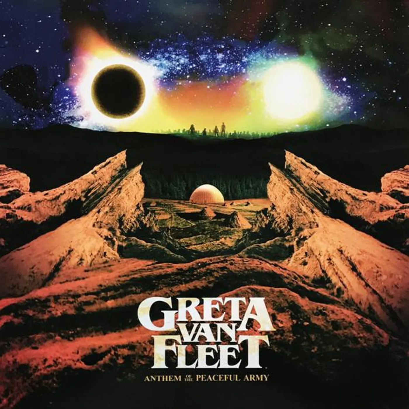 Greta Van Fleet Anthem Of The Peaceful Army (Red) Vinyl Record