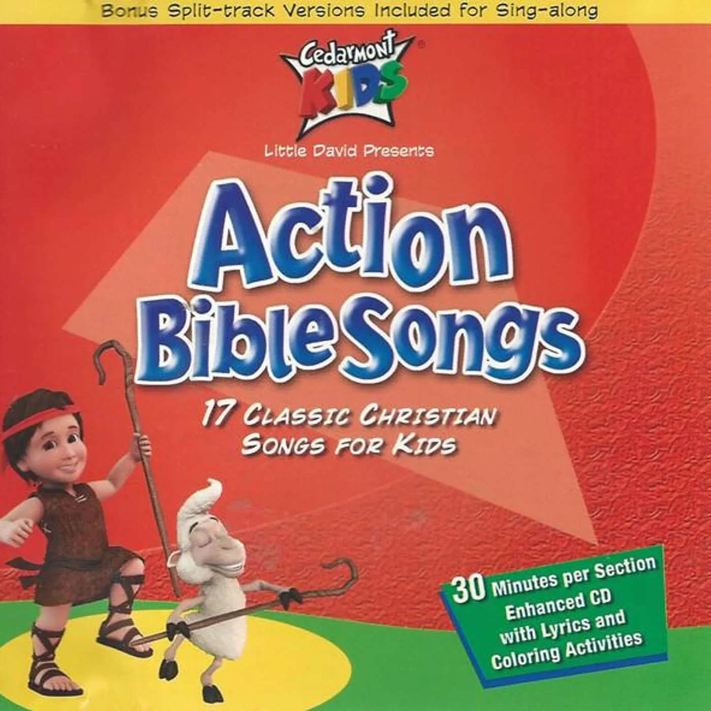 Cedarmont Kids ACTION BIBLE SONGS CD