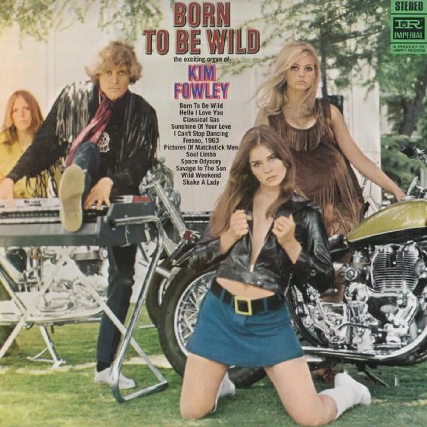 Kim Fowley BORN TO BE WILD (24 BIT REMASTER/DELUXE MINI LP JACKET) CD