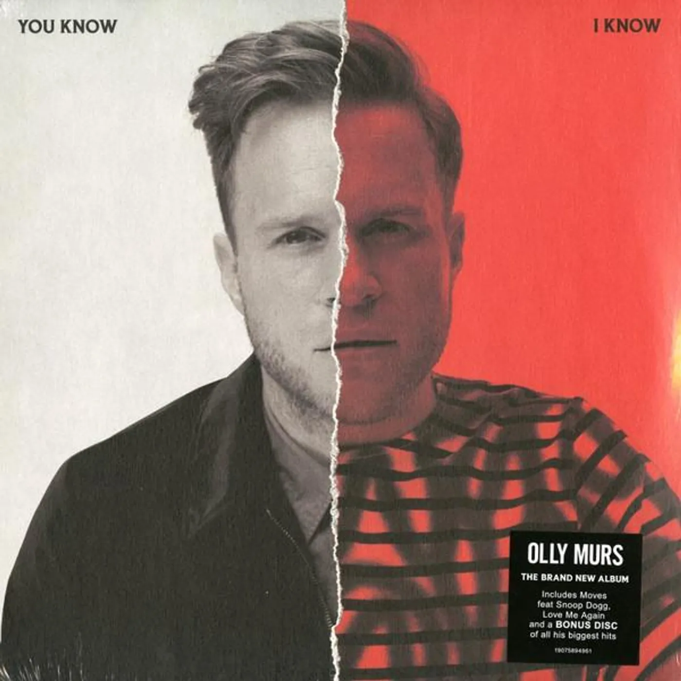 Olly Murs YOU KNOW I KNOW Vinyl Record